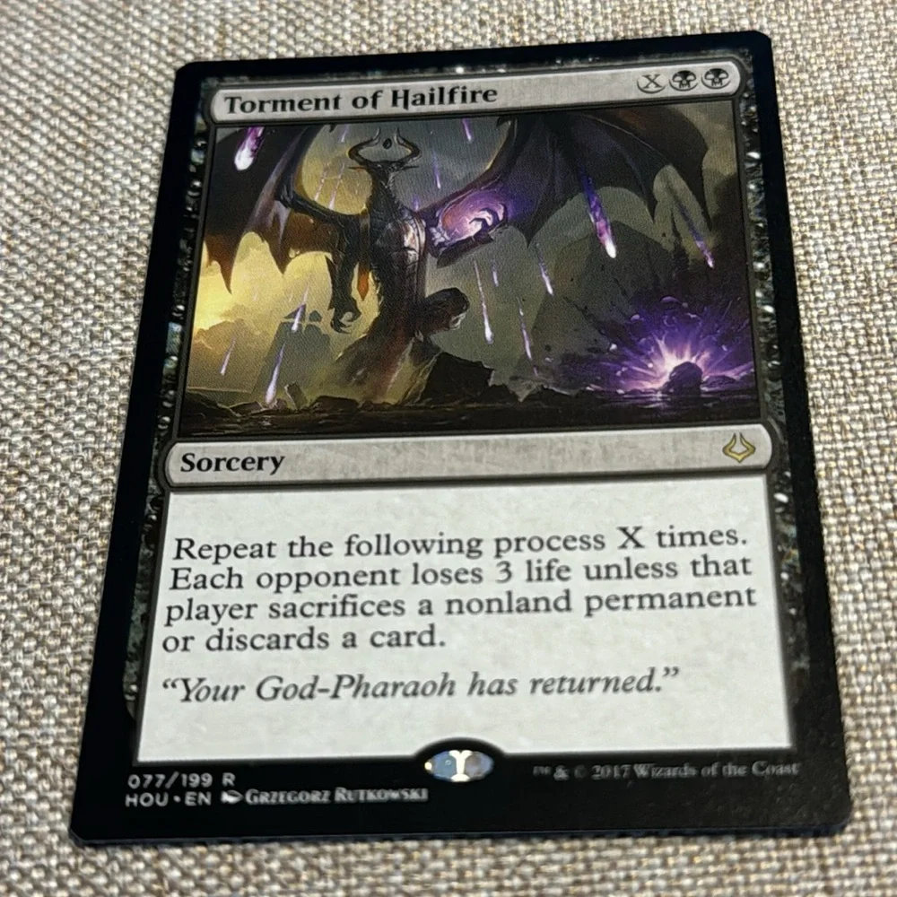 MTG Magic the Gathering Torment of Hailfire- Hour of Devastation - Picture 3 of 9